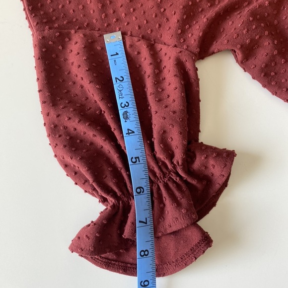 Madewell Texture & Thread Ruffled Mockneck Top - Picture 10 of 10